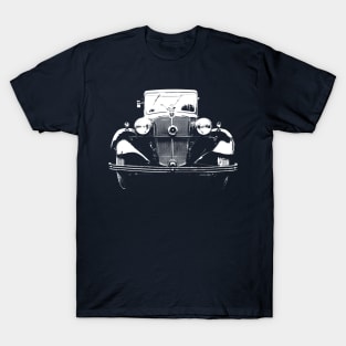 Morris 10-4 1930s British classic car monoblock white T-Shirt